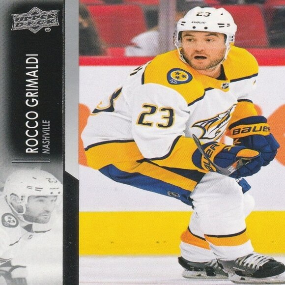 Rocco Grimaldi - 2021/2022 Upper Deck Series 2 Hockey Card - Picture 1 of 2